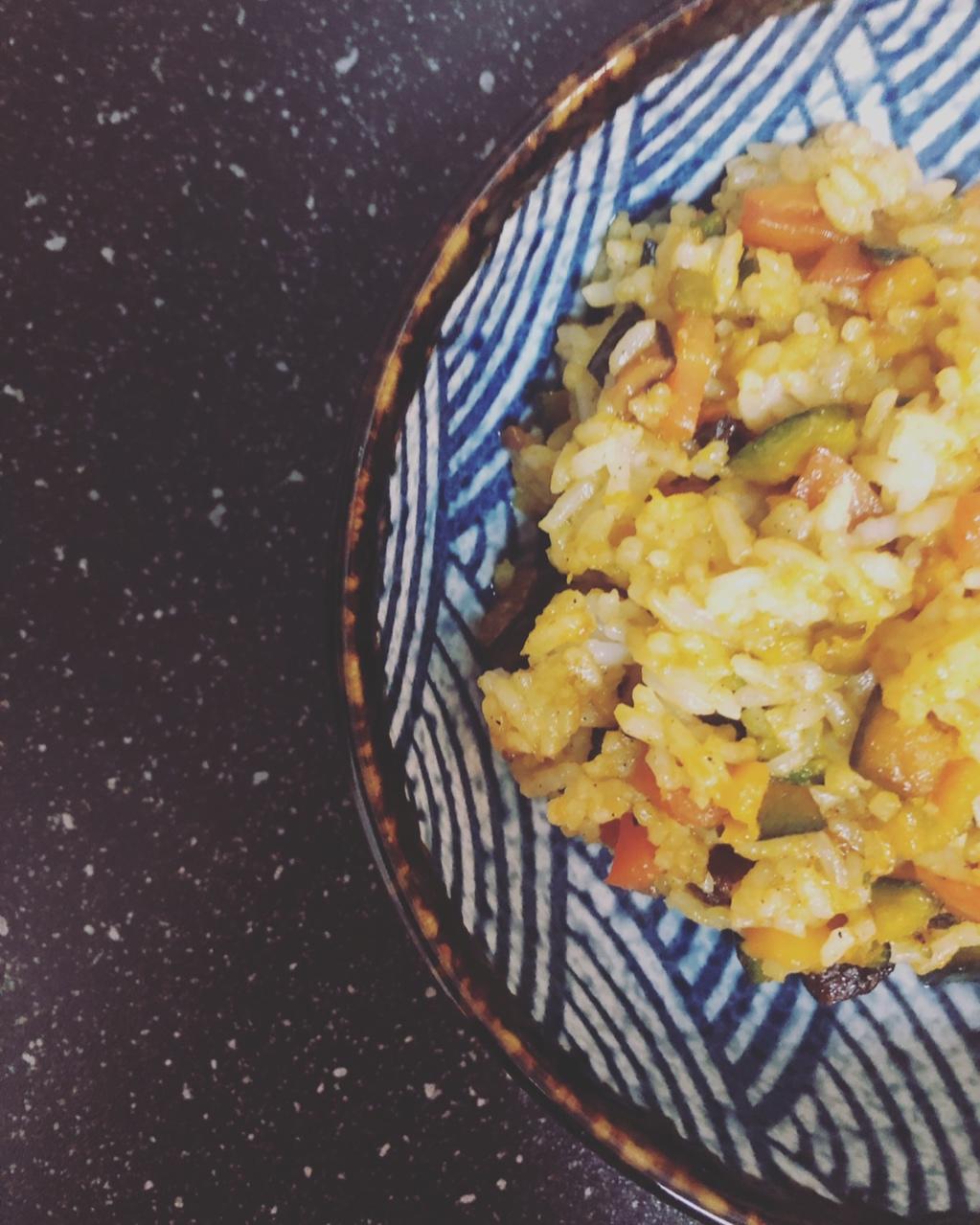 美味到不行的南瓜饭