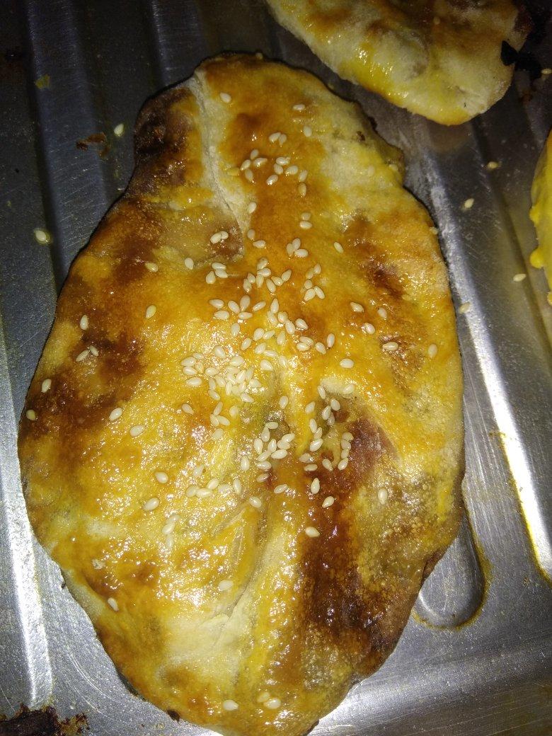 在家就能做的～街头小吃❗️❗️鲜肉锅盔