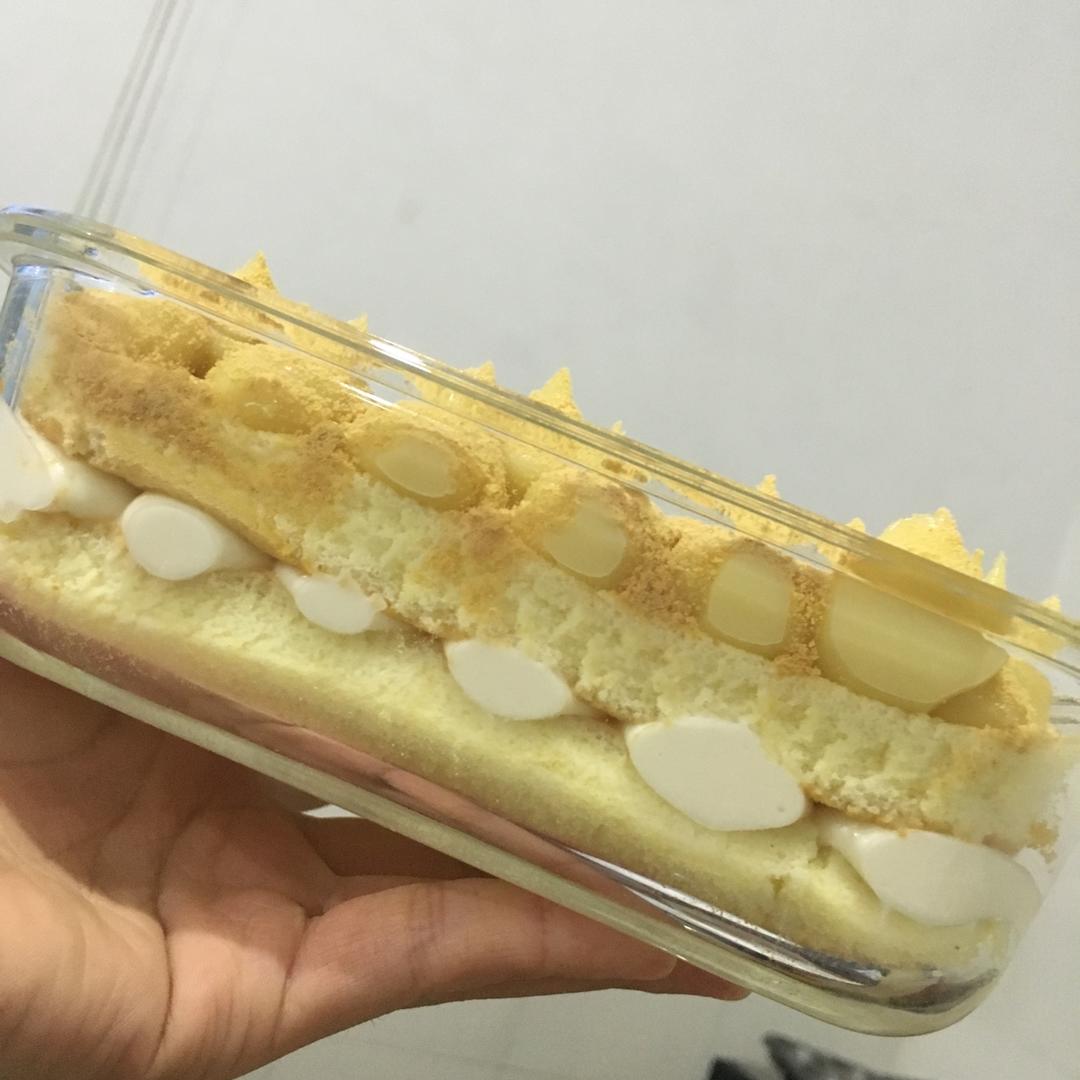 日式豆乳盒子蛋糕