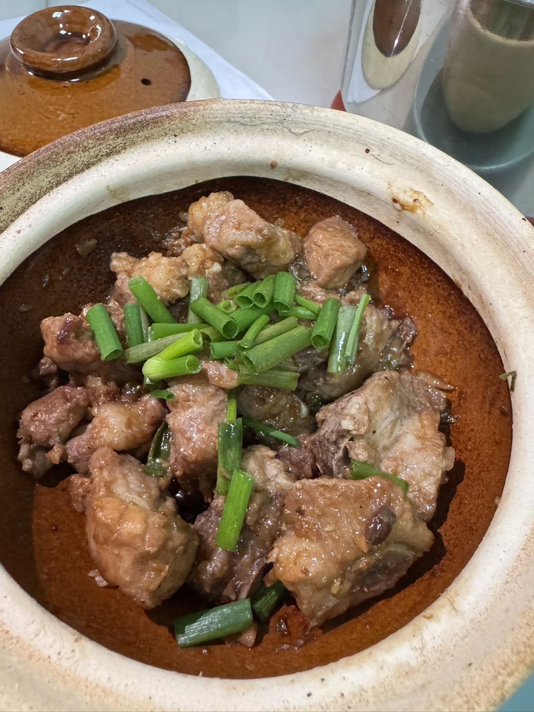 沙姜豉汁焗排骨➕排骨预制方法