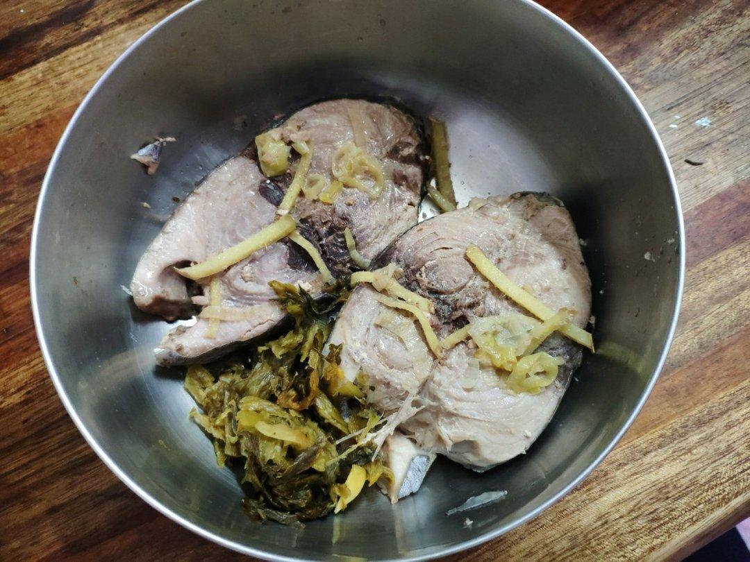 清蒸金枪鱼