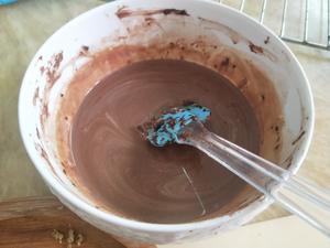 生酮 巧克力慕斯抹茶蛋糕的做法 步骤7