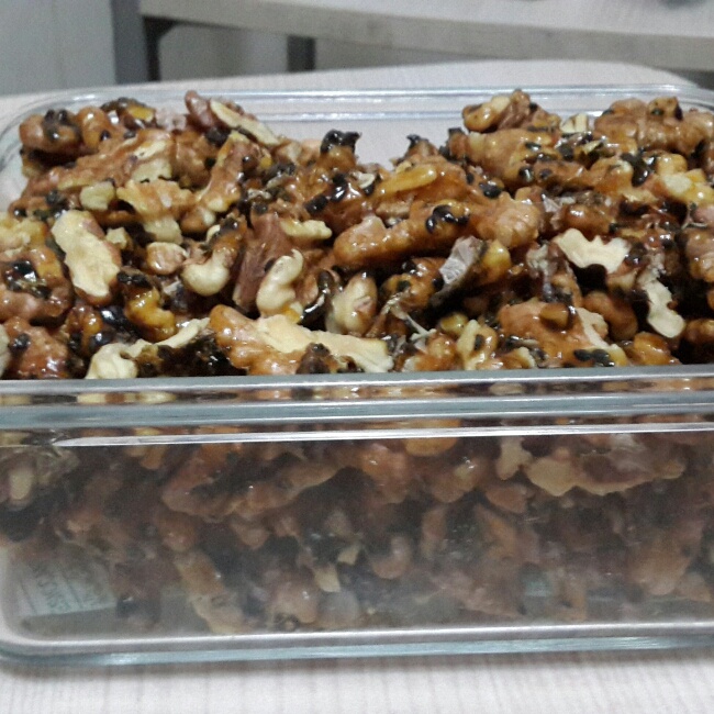 【琥珀核桃仁】冰糖无油不粘手