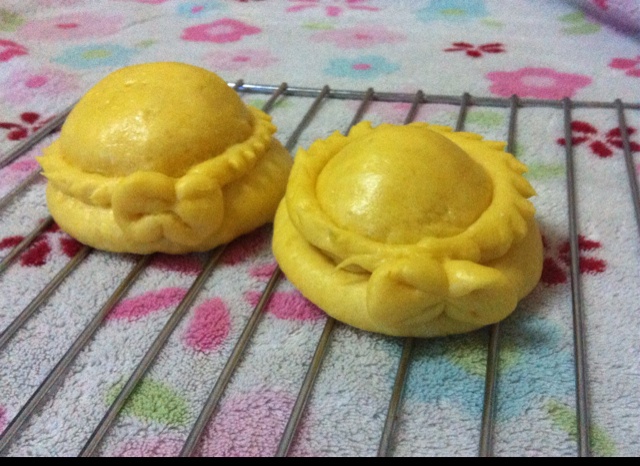 奶香南瓜草帽馒头