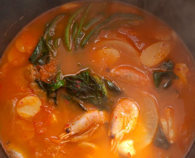 『懒人版』海鲜泡菜汤也很惊艳的做法