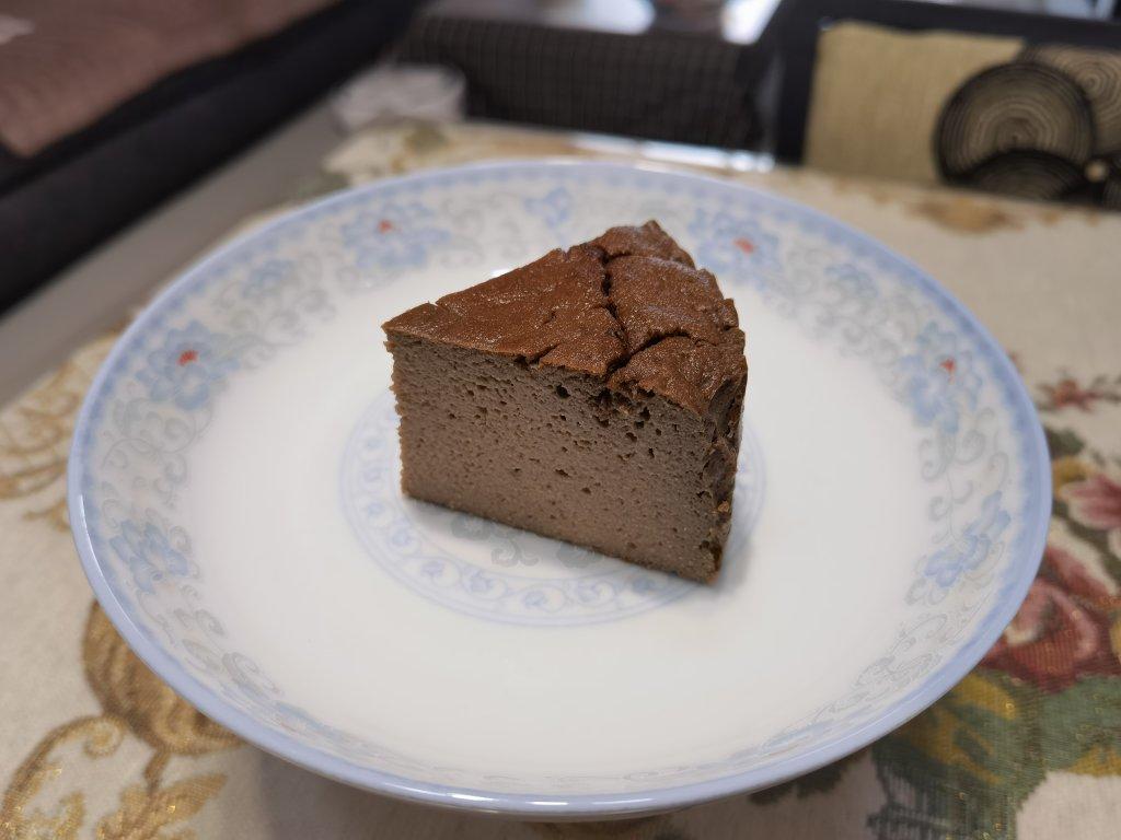 无糖无油香蕉豆腐可可布朗尼蛋糕