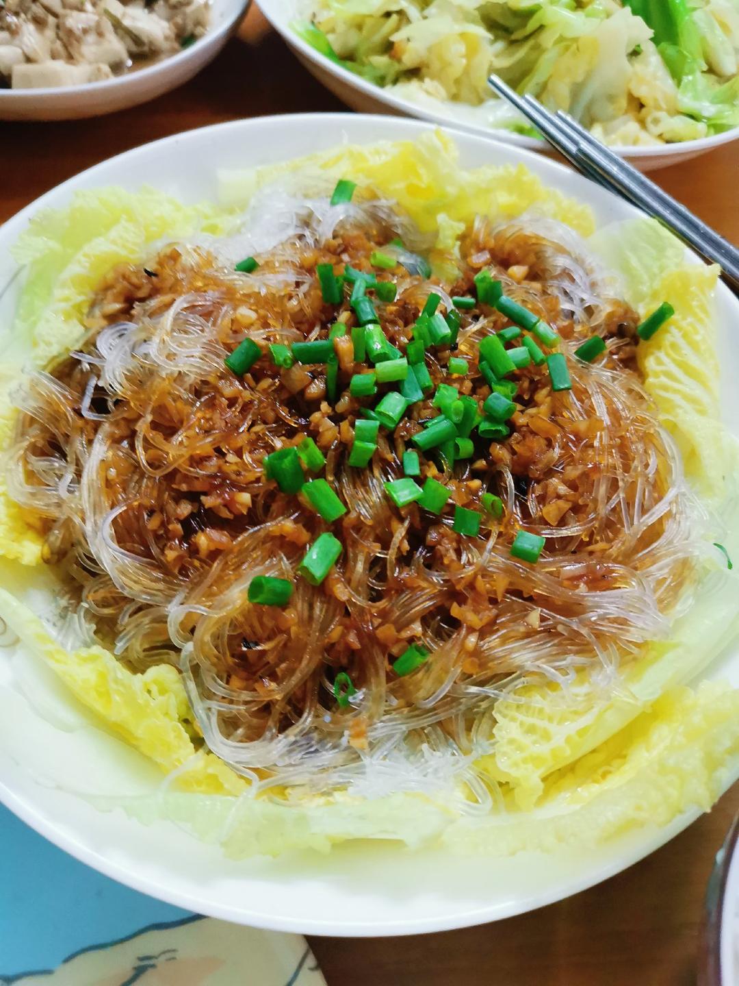 蒜蓉粉丝娃娃菜