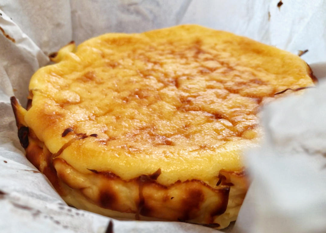 酸奶巴斯克芝士『低卡版』超好吃‼️0失败 巨简单