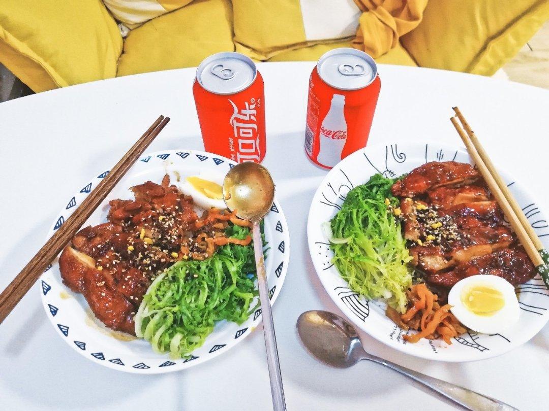 照烧鸡腿饭