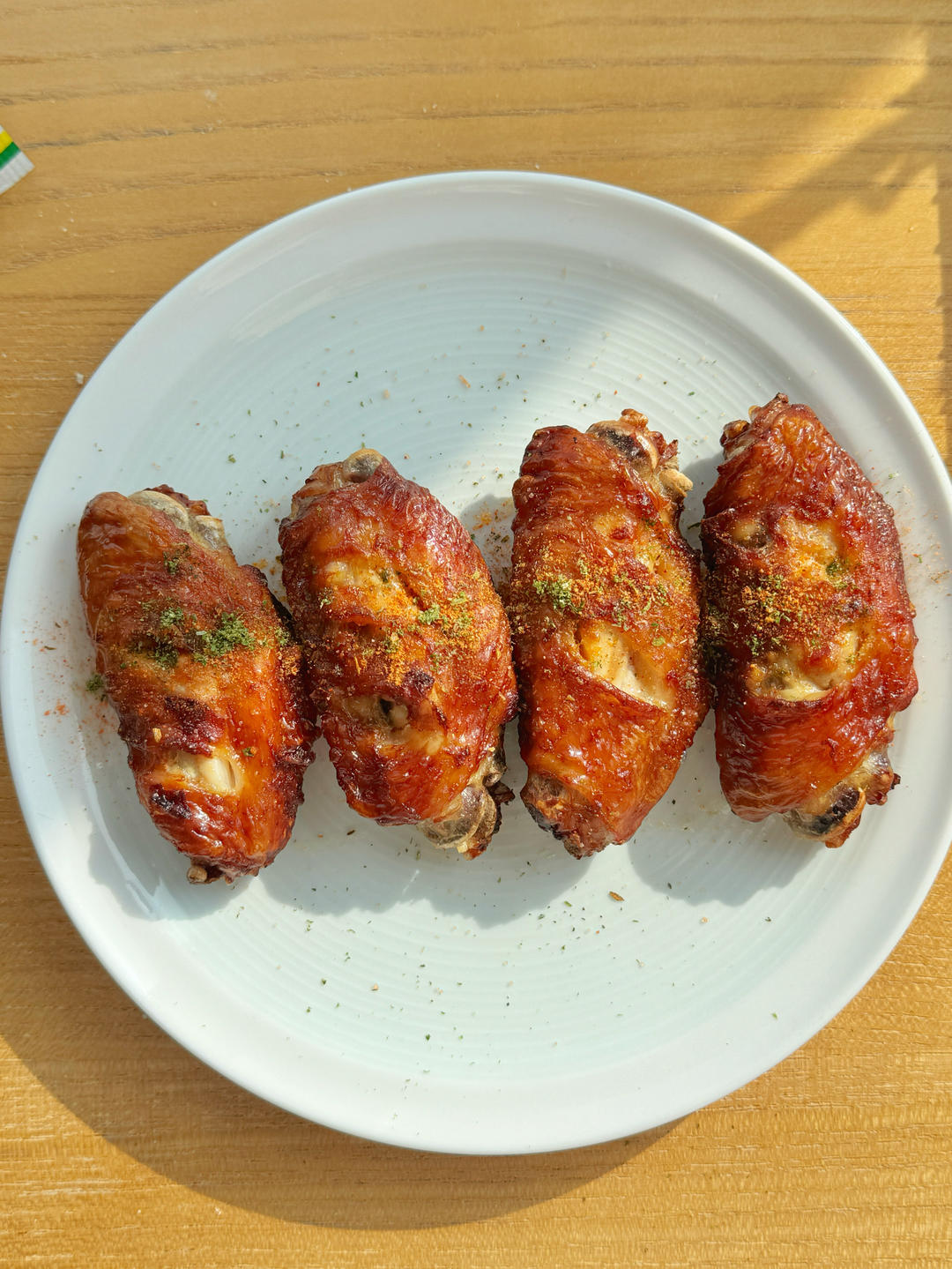 无油烤鸡翅
空气炸锅