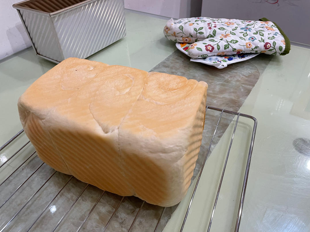 椰子油软白吐司100%拉丝