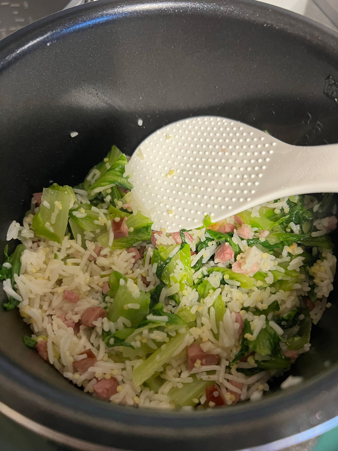 老公连炫3碗，成功率高的霜打时令菜饭！
