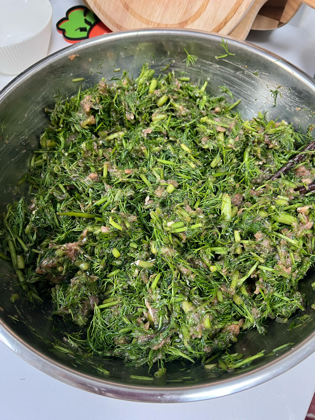 最爱的茴香肉饺子🥟