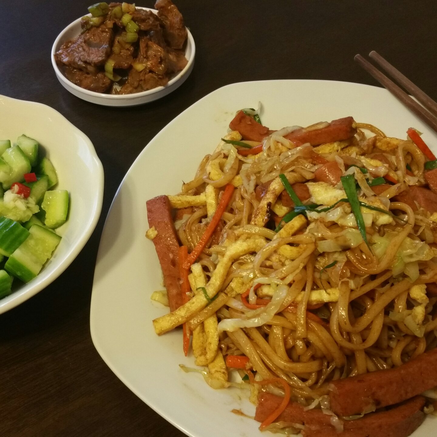 三丝炒面