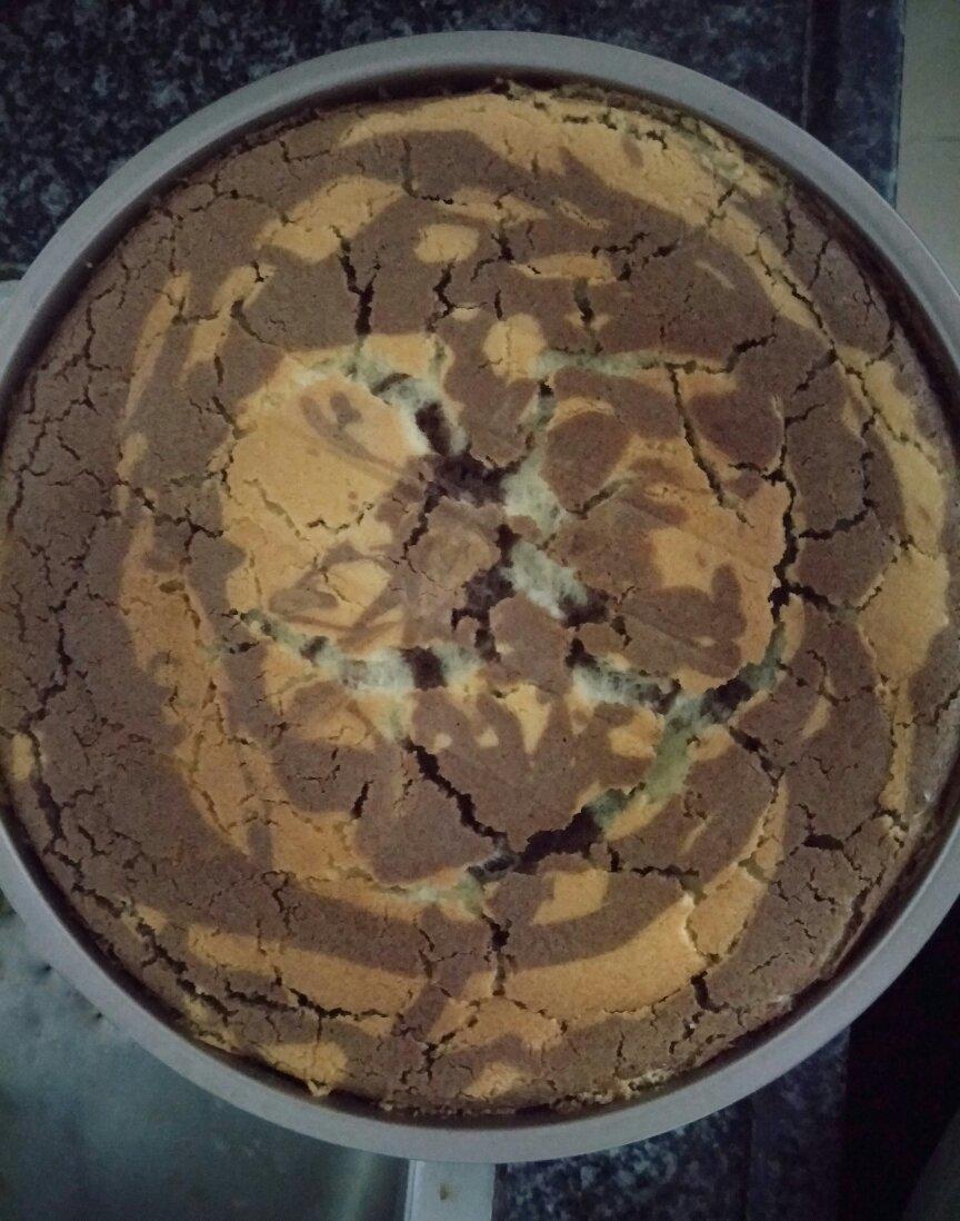 斑马纹酸奶蛋糕