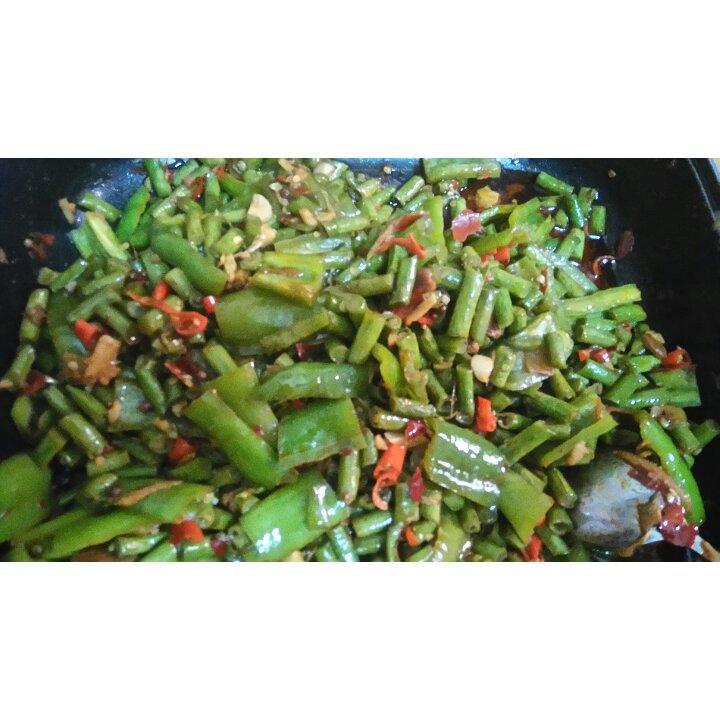 肉沫豆角下饭菜