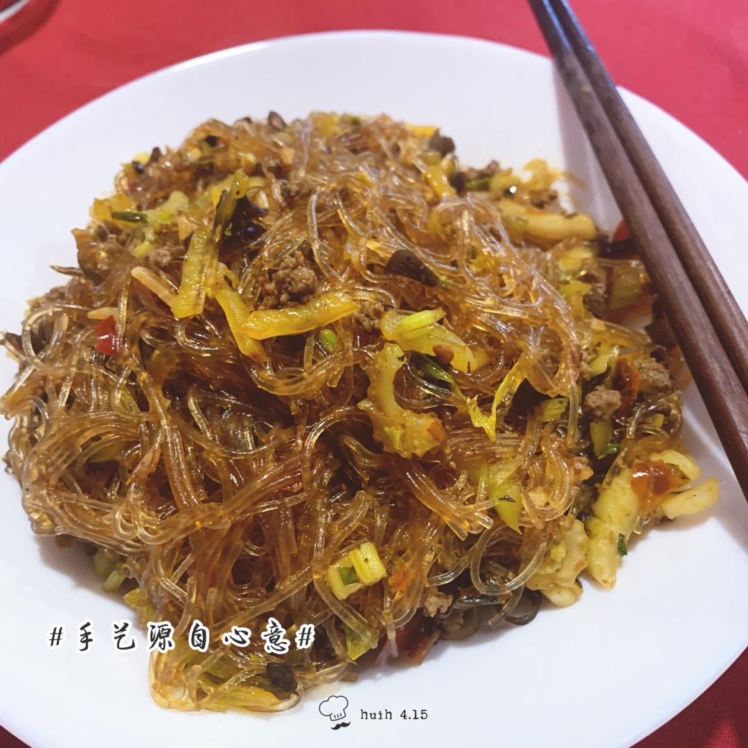 老丁的私房菜－蚂蚁上树