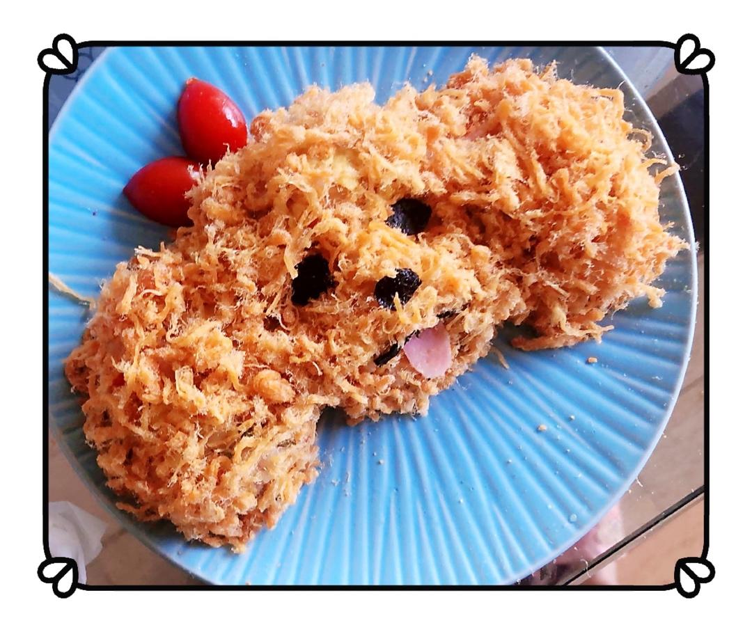 🐶  肉松泰迪饭团