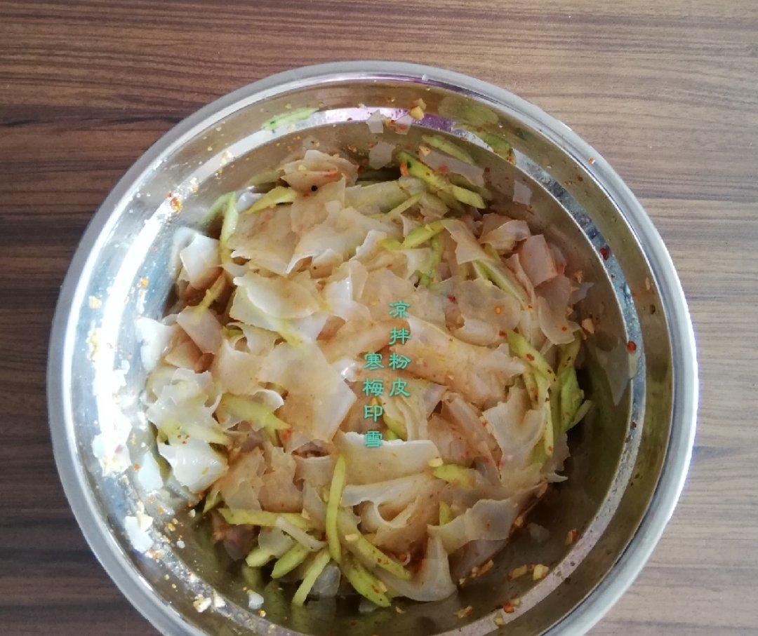 凉拌绿豆粉皮