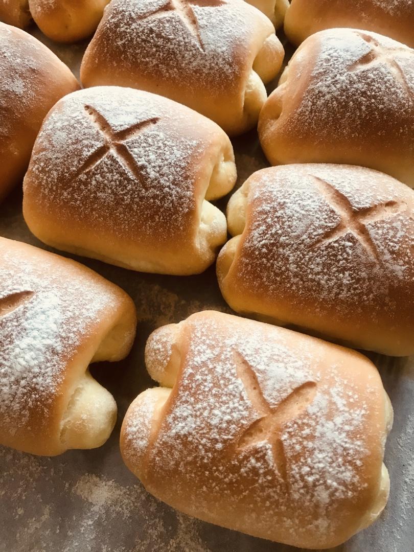 高颜值的日式面包~~~~不用一滴水（简易版）