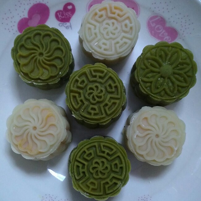 冰皮月饼（红薯桂花馅儿）