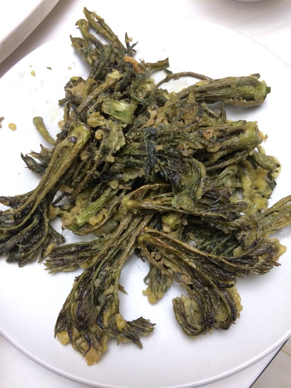 炸香椿