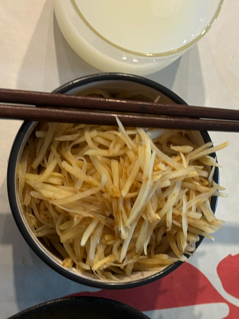 醋溜土豆丝「终于试出了最佳酱汁！！！」