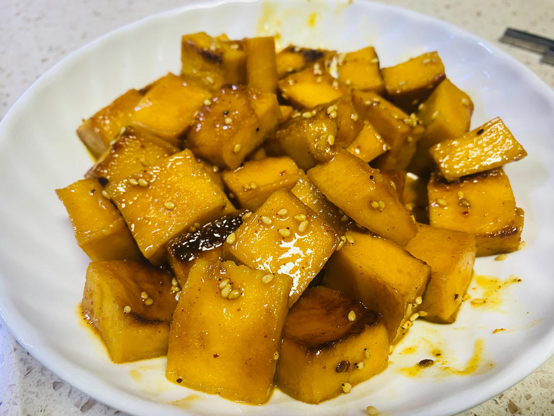 香煎鱼豆腐