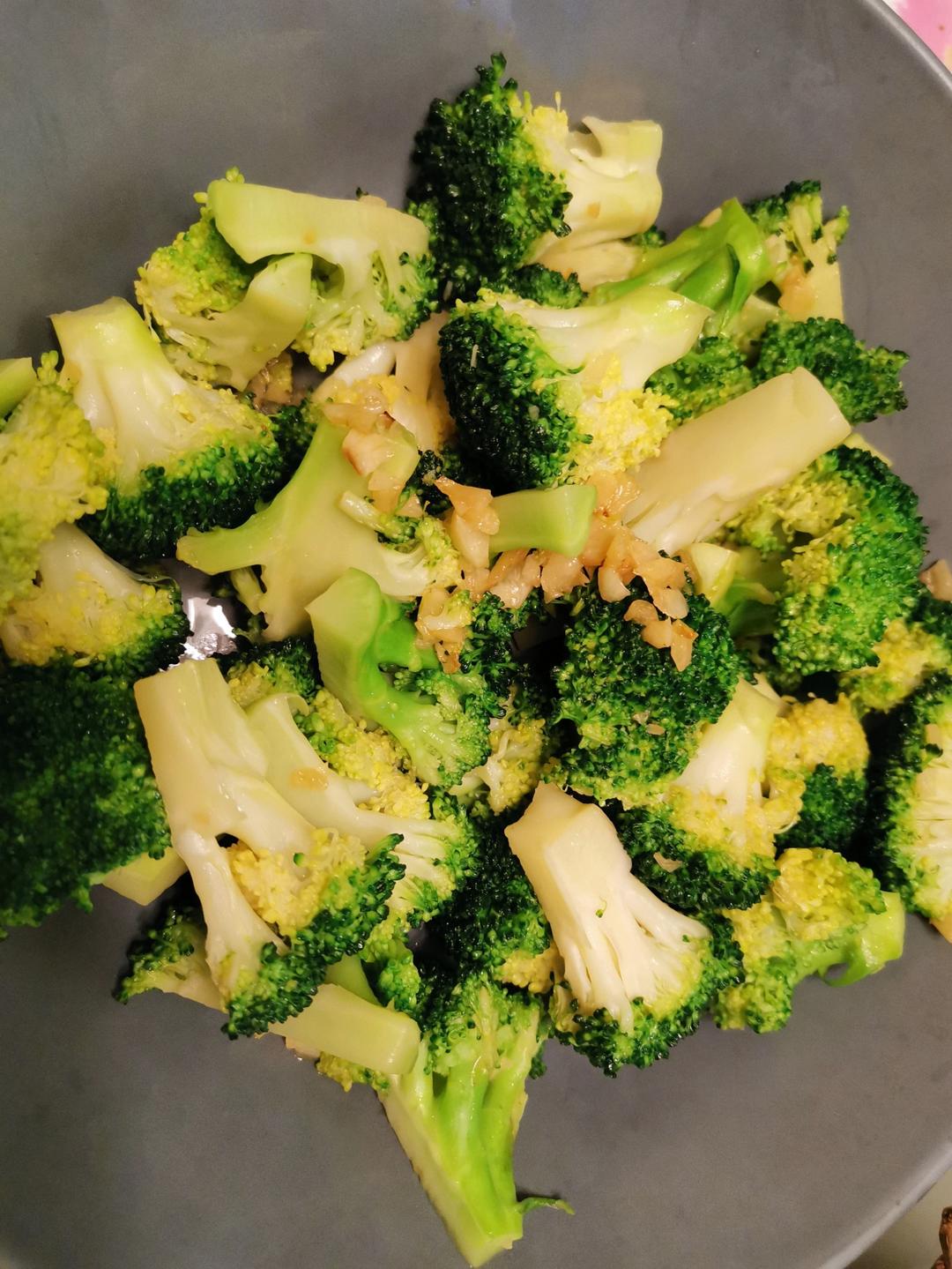 蚝油蒜蓉西兰花