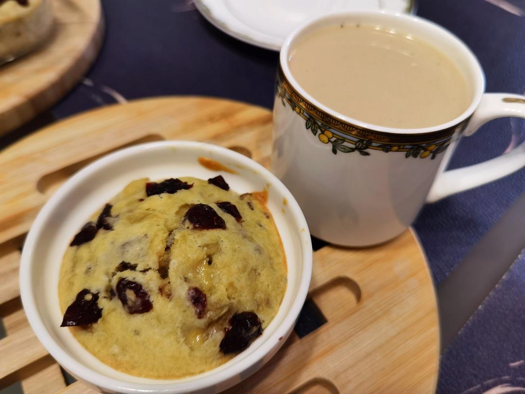 少女心的香蕉蔓越莓玛芬