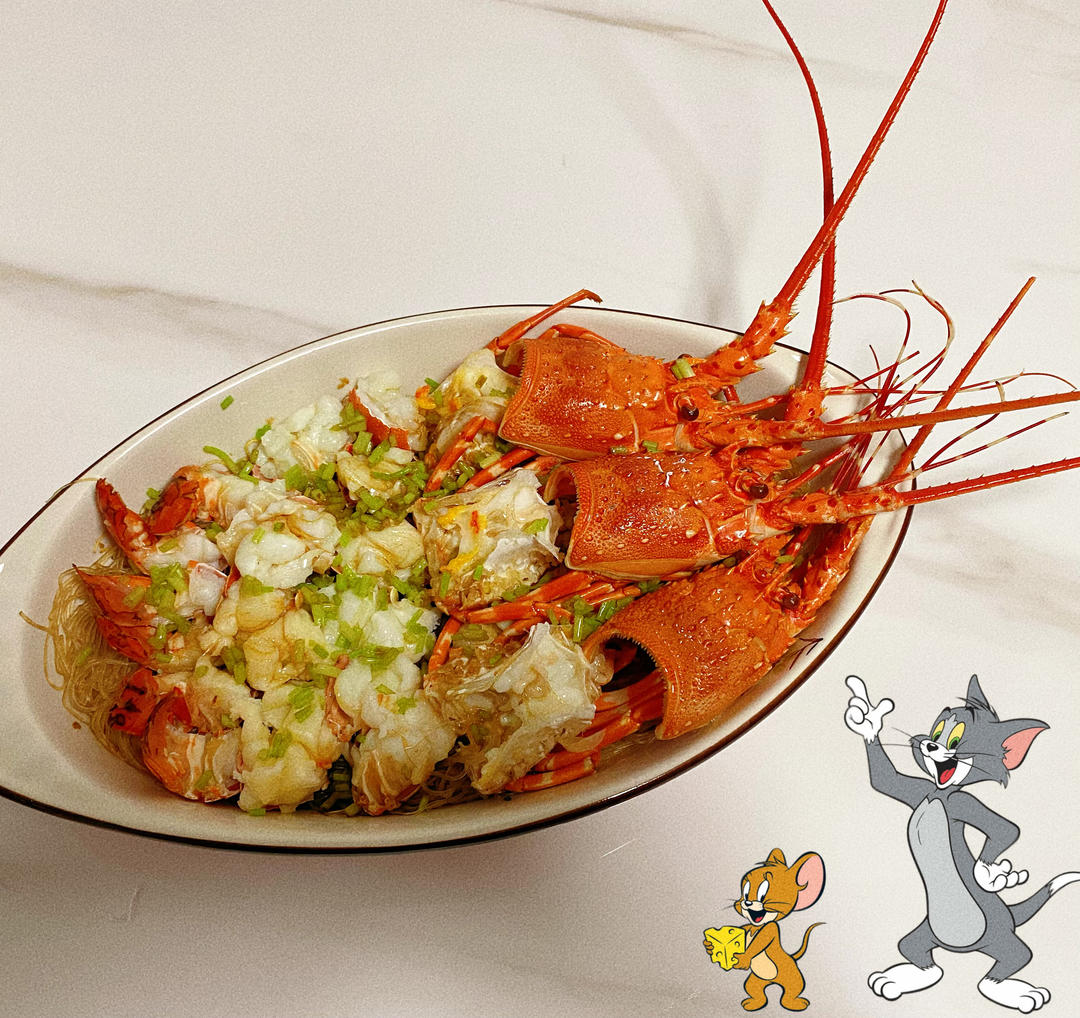 蒜蓉粉丝蒸龙虾（小青龙）