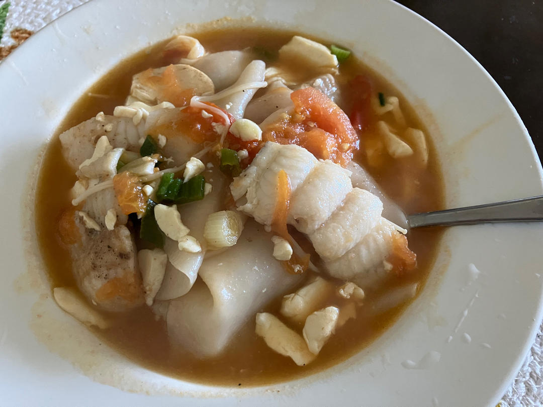 龙利鱼豆腐煲