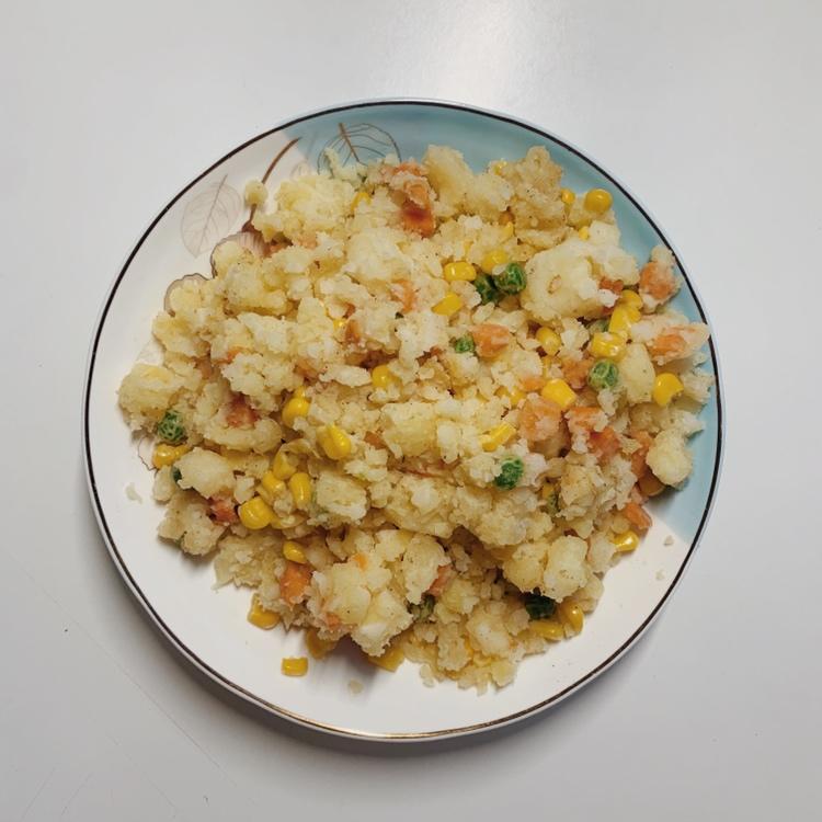 【健身厨男】喷香可口土豆泥