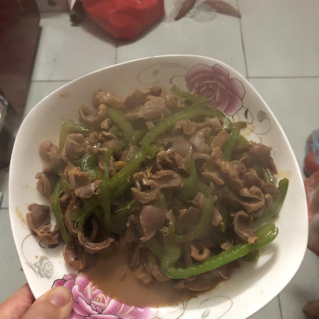 青椒炒鸡胗