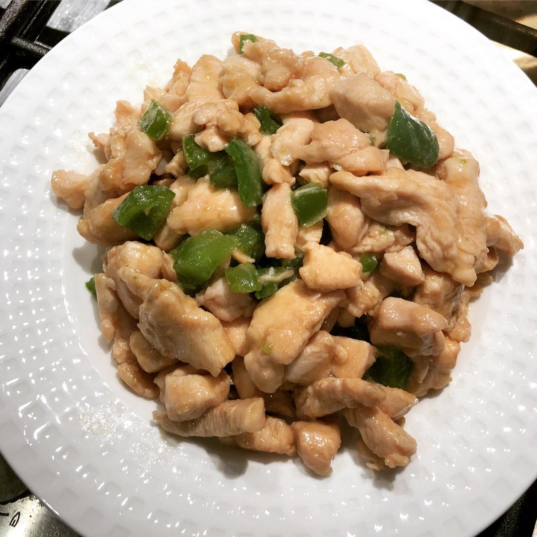 青椒炒鸡腿肉（大厨级别）