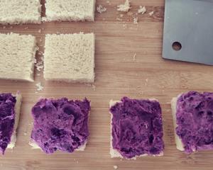 紫薯奶酪西多士的做法 步骤1