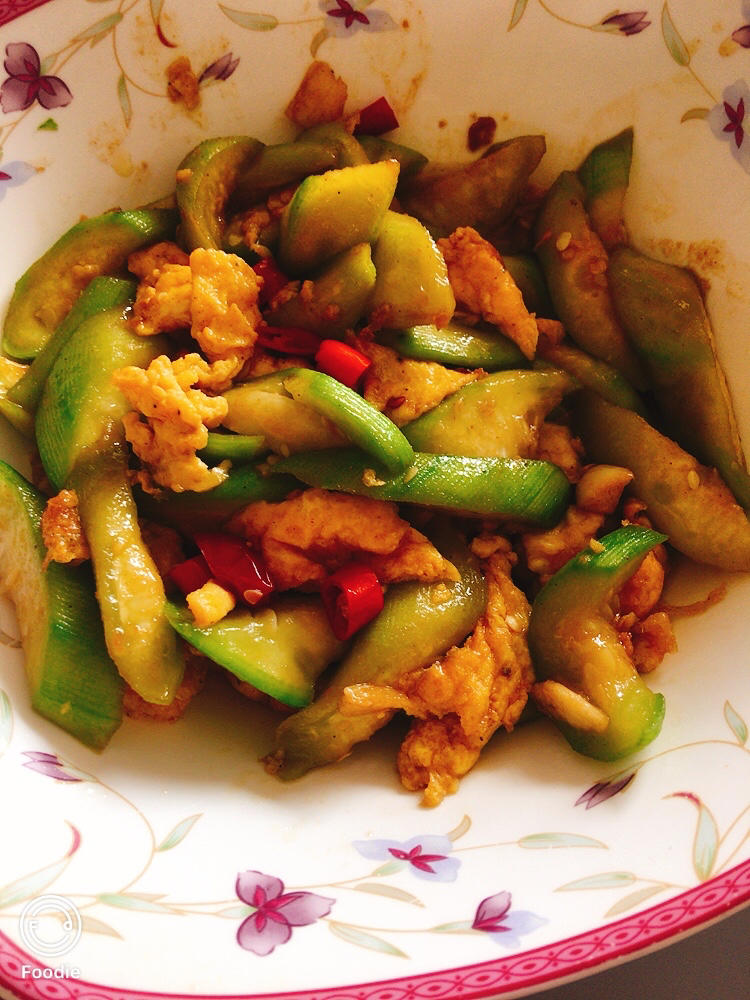 减脂❗️丝瓜炒蛋（不出水，不发黑，口感脆脆的