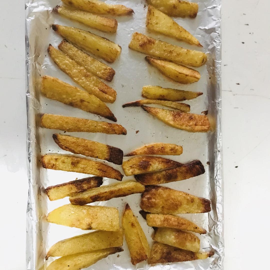 不输麦当劳的健康薯条（烤箱版）