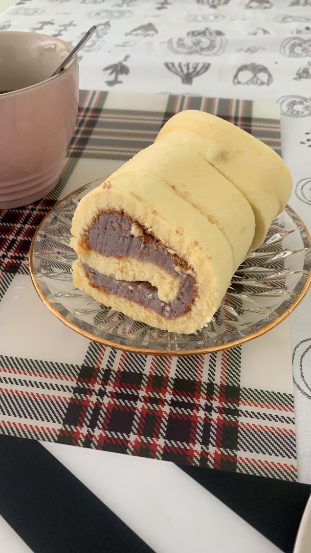 台湾芋泥蛋糕卷