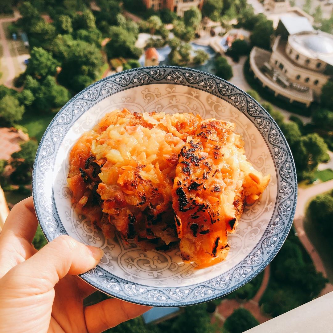 胡萝卜土豆丝饼