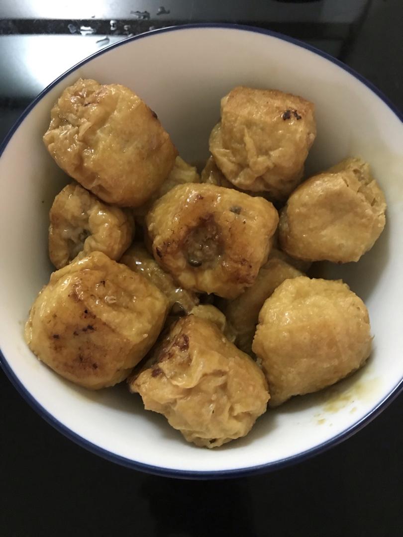 豆腐泡塞肉
