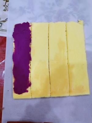 紫薯泥（抹面）蛋糕的做法 步骤3