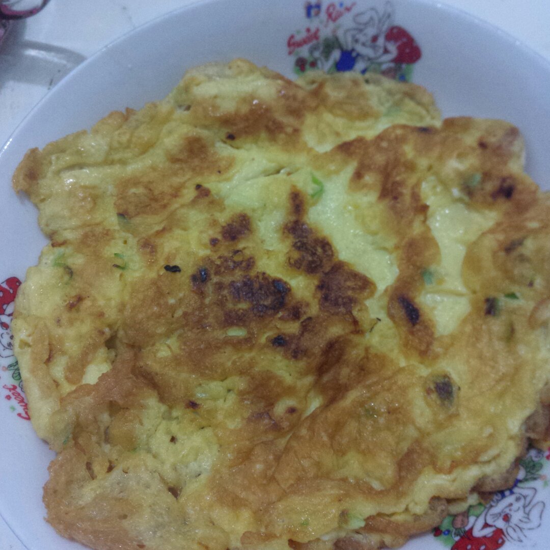 葱花鸡蛋饼
