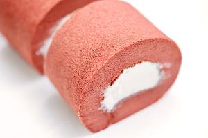 红丝绒海盐奶盖卷/🍓草莓乳酪奶盖卷的做法 步骤30