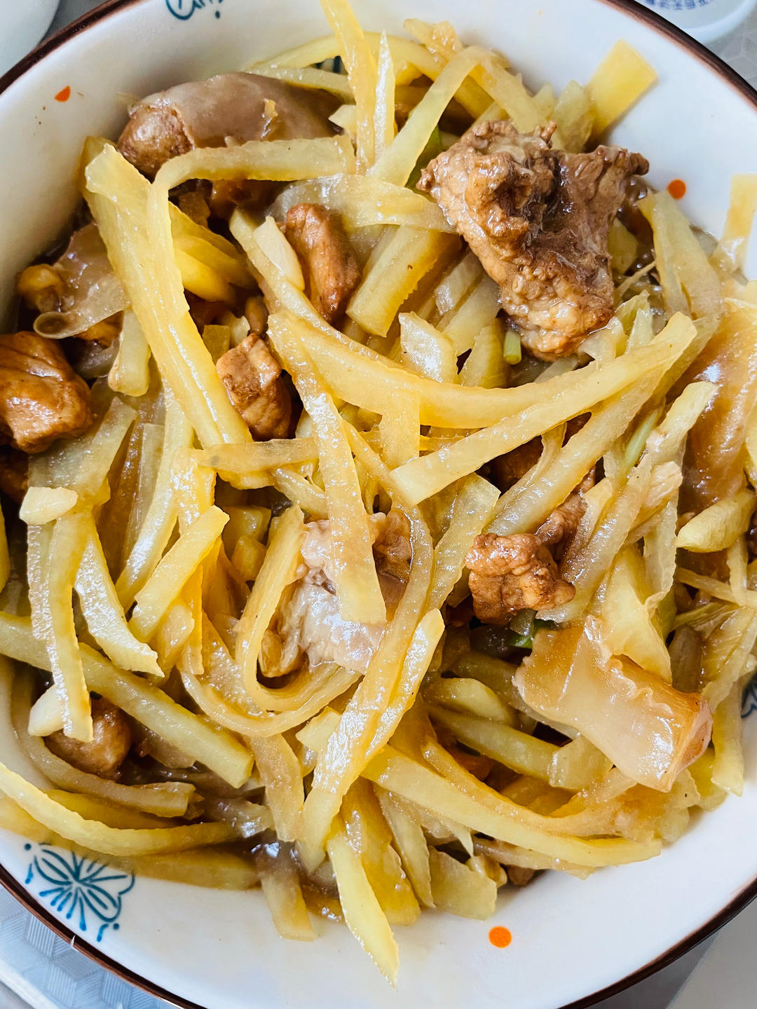 肉片炒土豆丝（超级下饭菜）