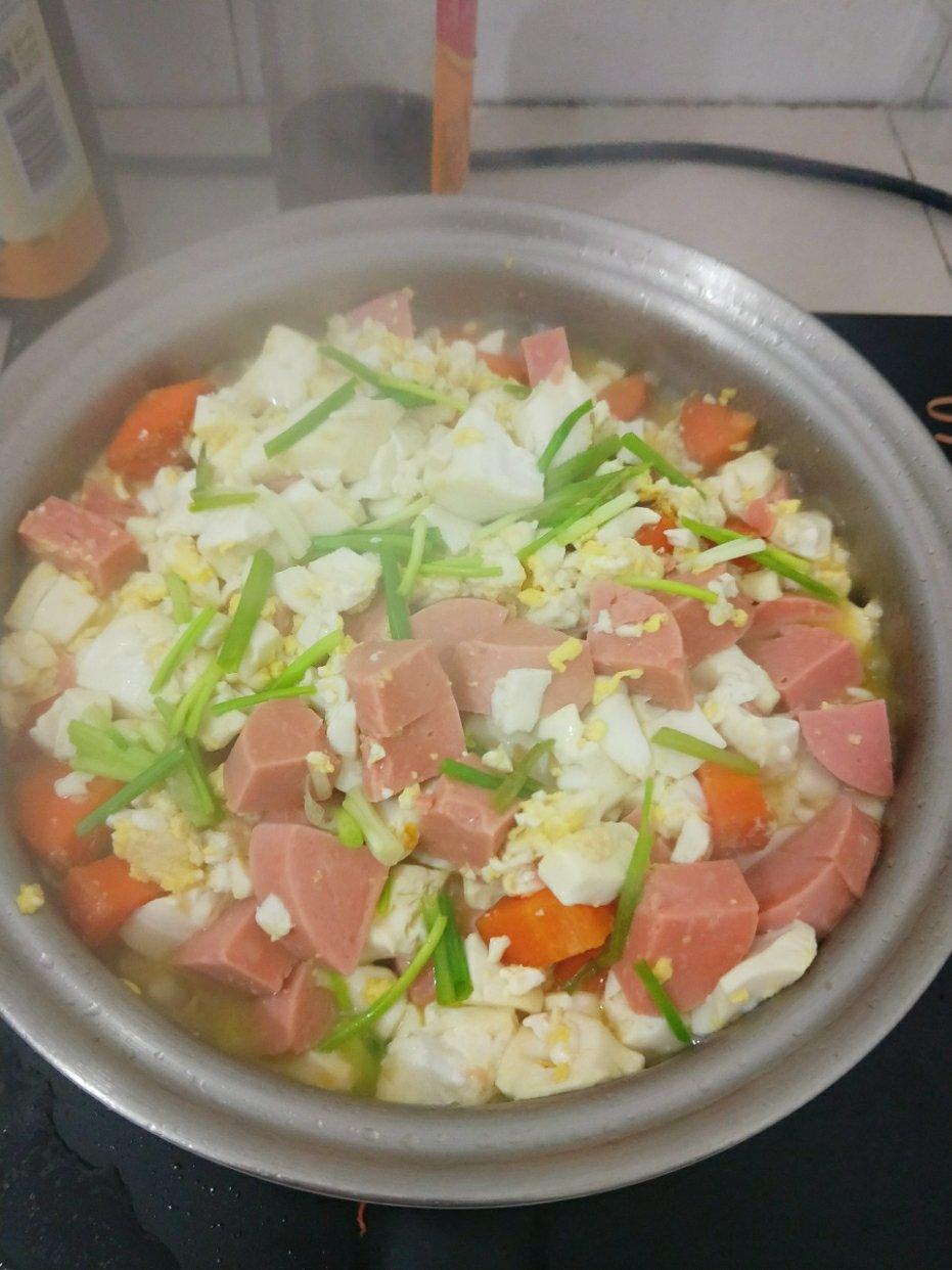 蛋包豆腐丁