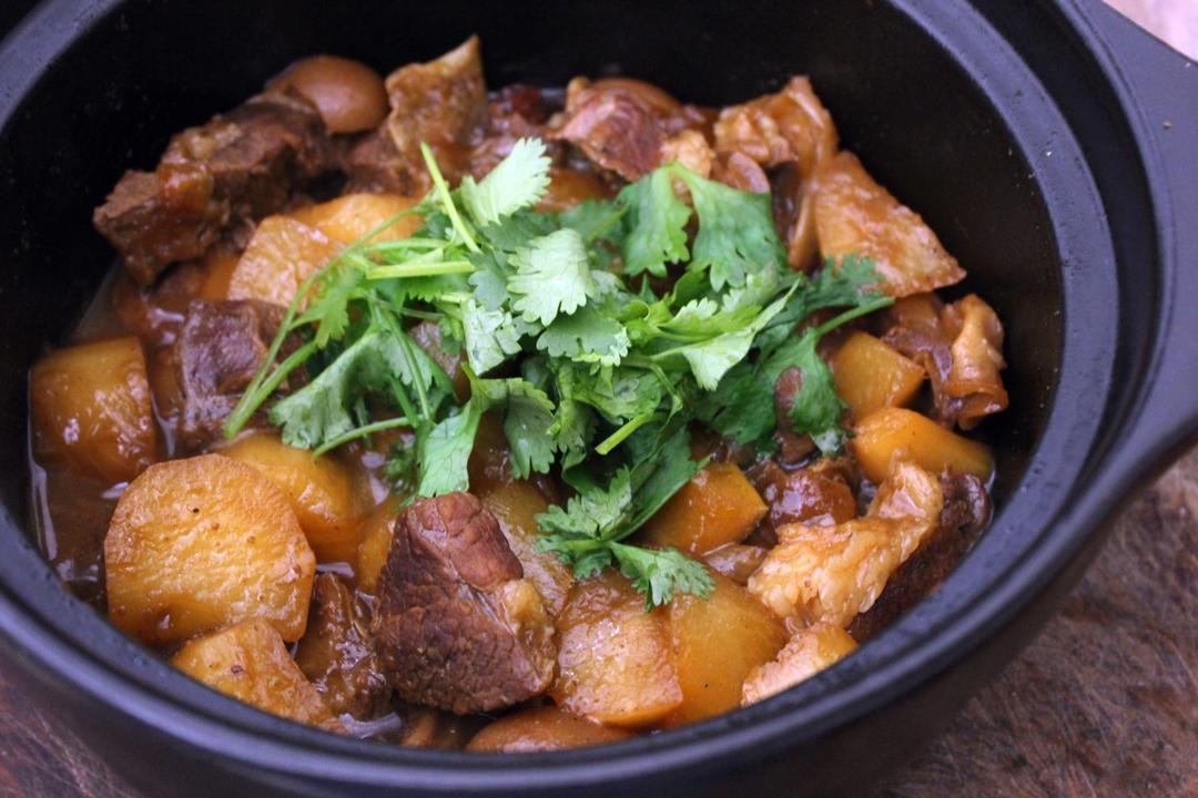 简单易做潮汕羊肉萝卜煲（私家菜谱）