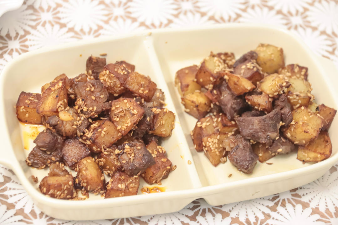 孜然牛肉土豆丁