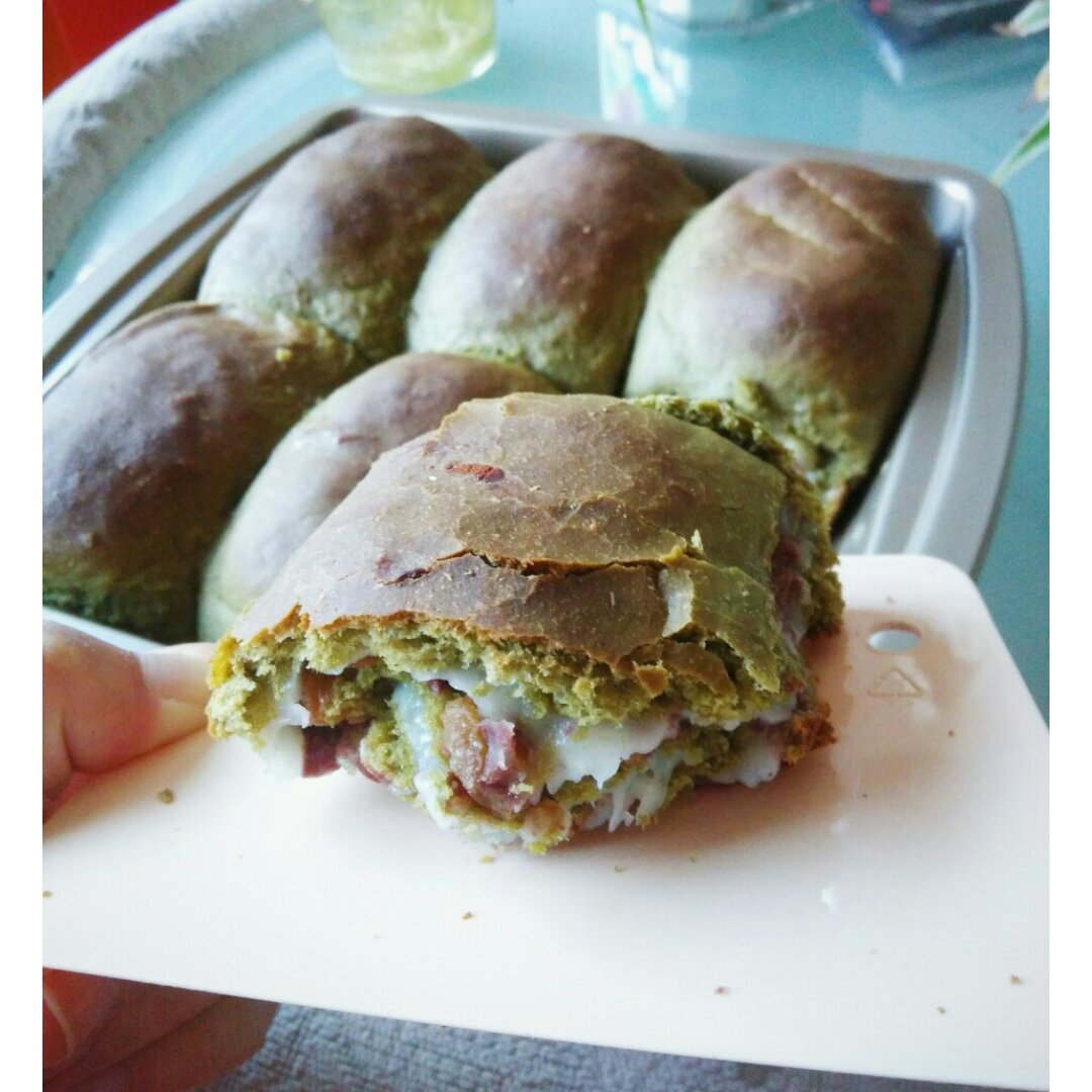 麻薯夹心可可（抹茶）软欧