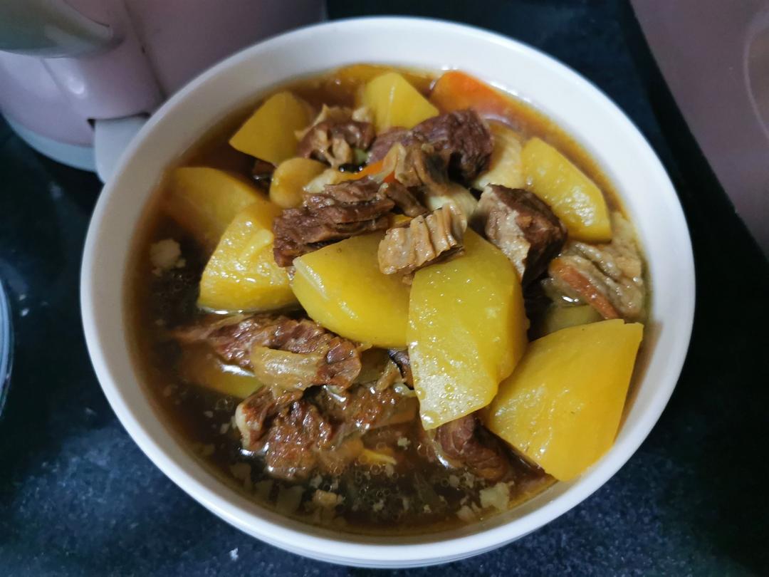 土豆炖牛肉（超级美味零失败全光盘）